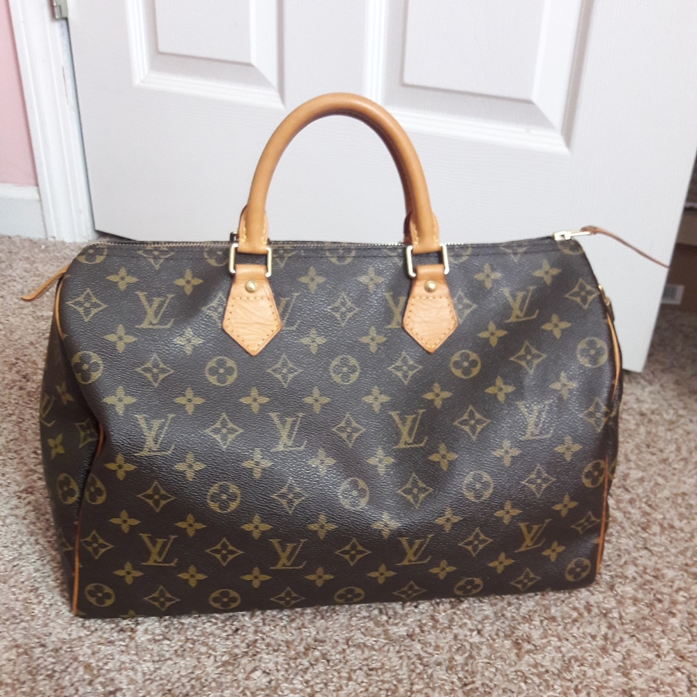 ❤️TRADED❤️ Louis Vuitton Speedy 35 Monogram - Picture 7 of 16